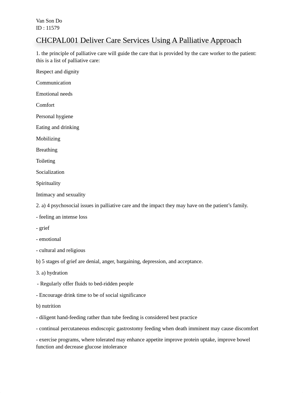 CHCPAL001 deliver care services using a palliative approach- Van Son Do.docx_djx1mqxgkpq_page1