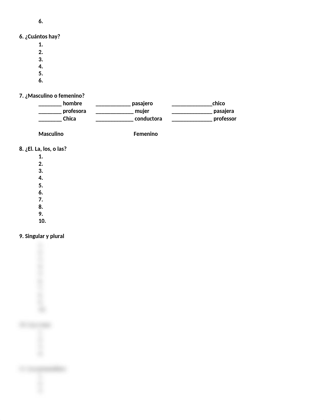 Lección Preliminar 1-2 Answer Sheet.docx_djx8it4b6vo_page2