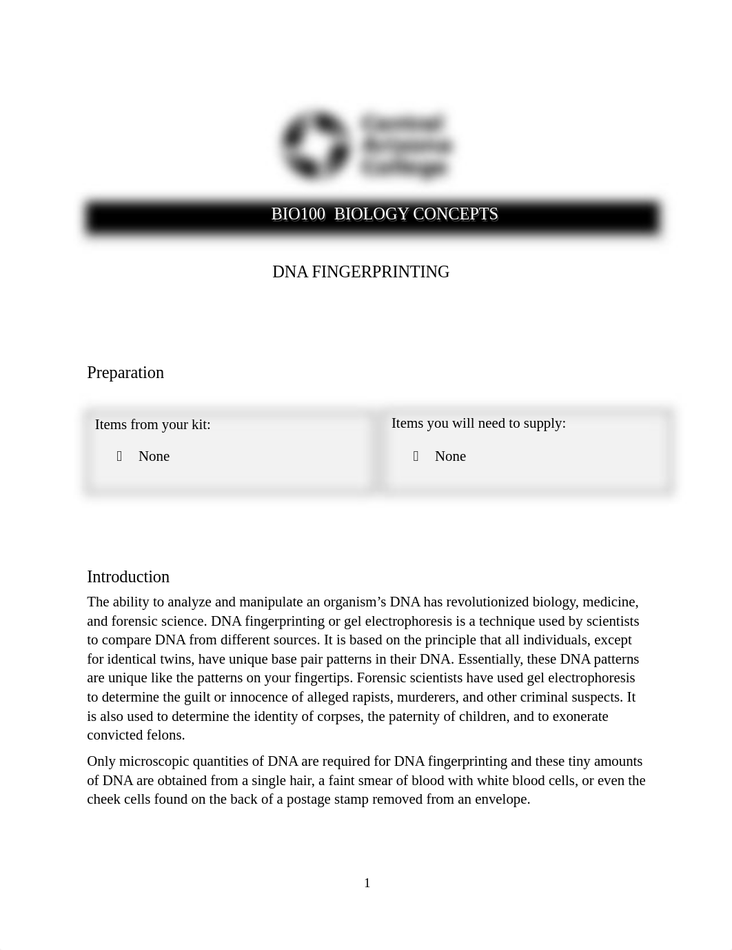 11 BIO 100 DNA Fingerprinting.docx_djx8yjcuq46_page1