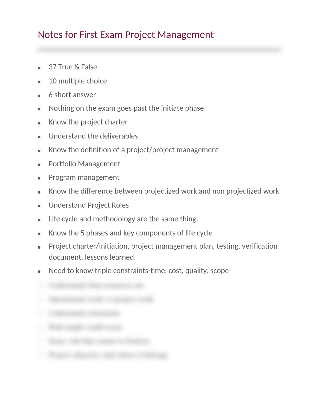 Notes for First Exam Project Management.docx_djxe63bo6km_page1
