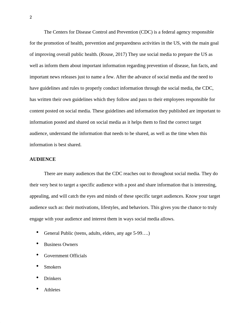 Centers for Disease Control SM Plan.docx_djy0fqd4g32_page2