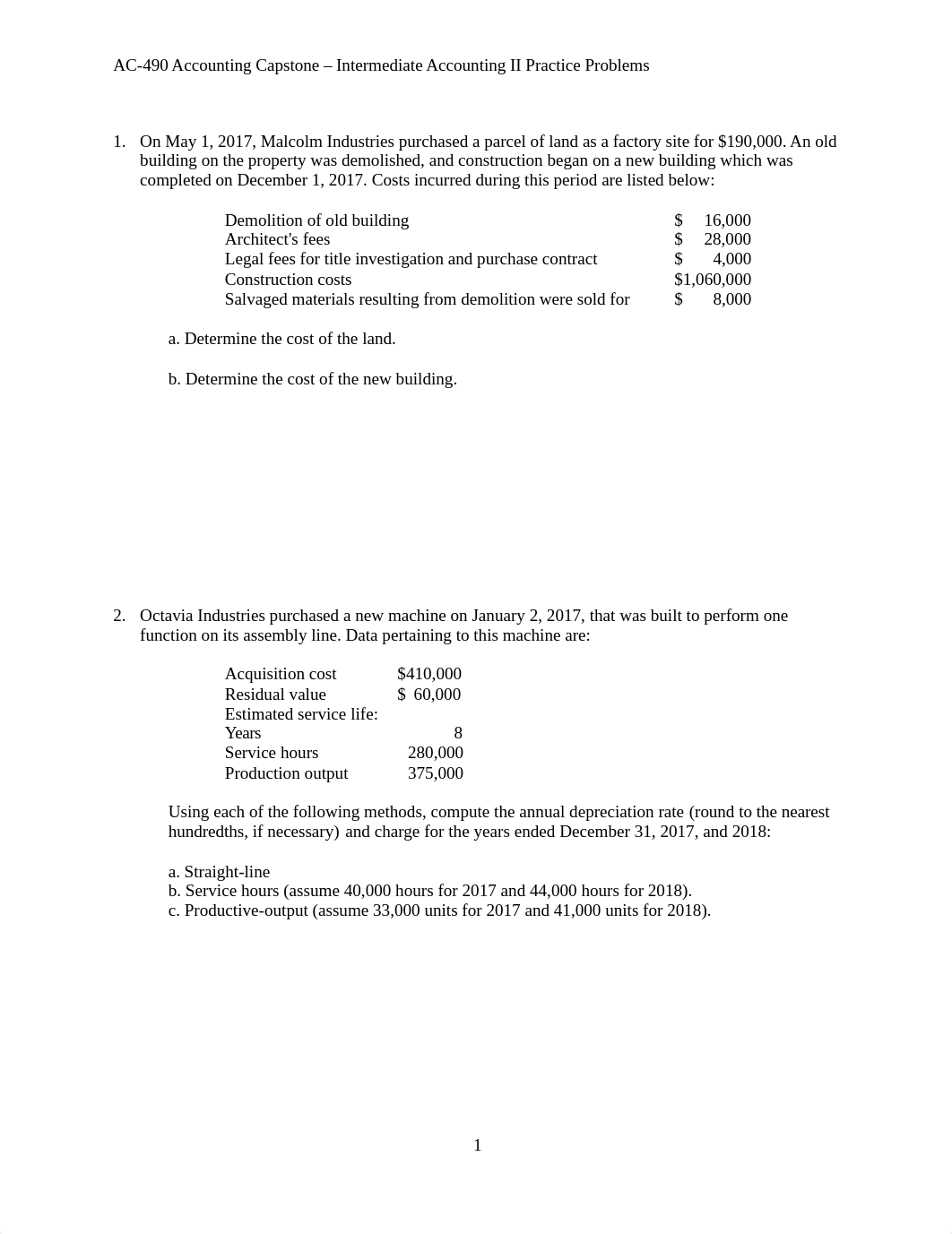 M5 Intermediate Accounting II Practice Problems with Answer Key.docx_djydzvi20sg_page1