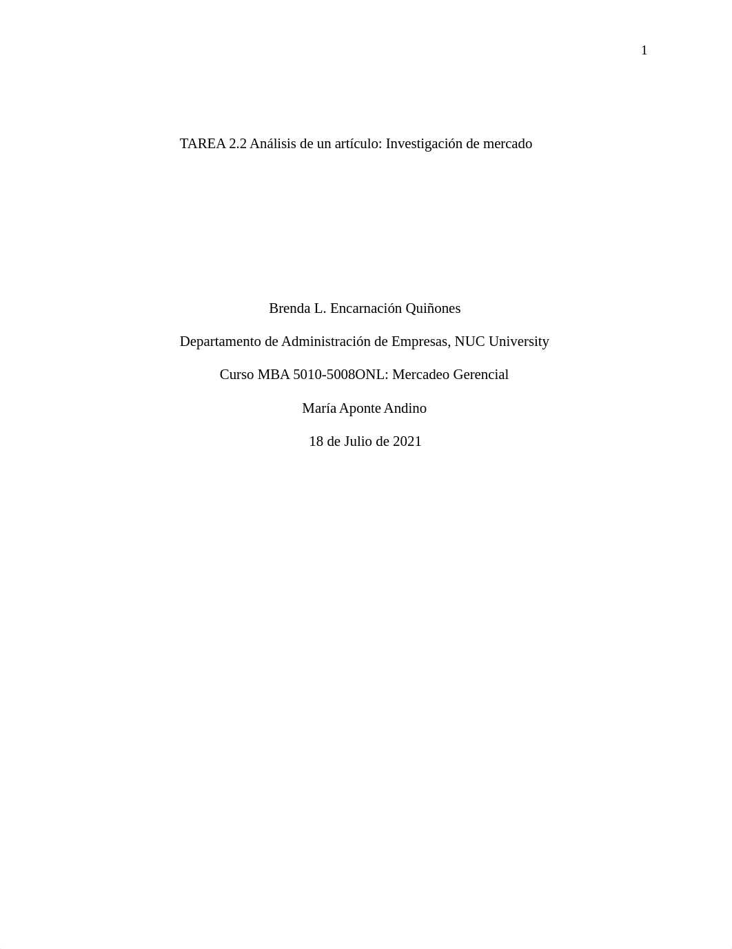 TAREA 2.2 ANALISIS DE UN ARTICULO; INVESTIGACION DE MERCADO.docx_djynvp5xean_page1