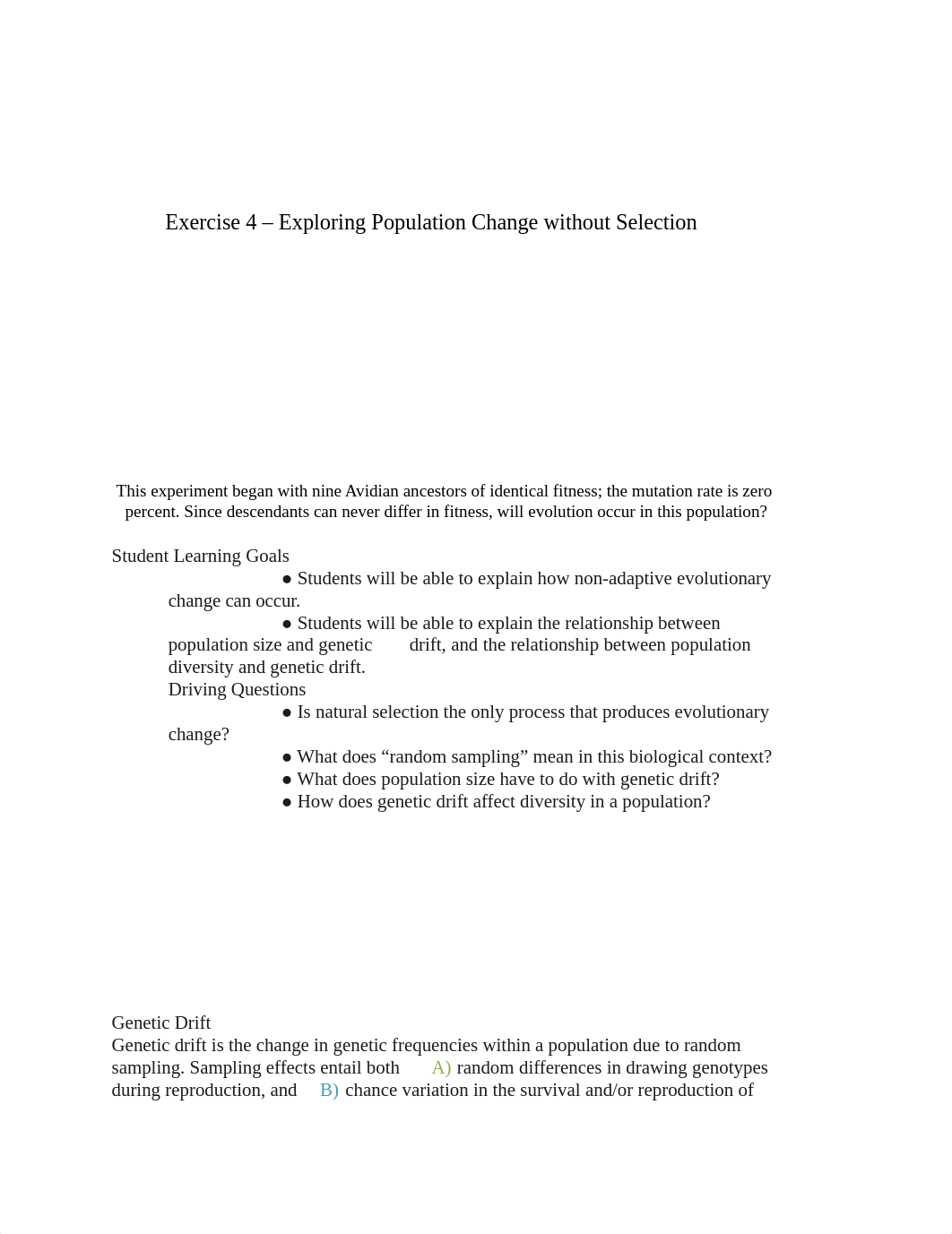 AVIDA Ed Exercise 4 Exploring Population Change without Selection.pdf_djyrf1tvn34_page1