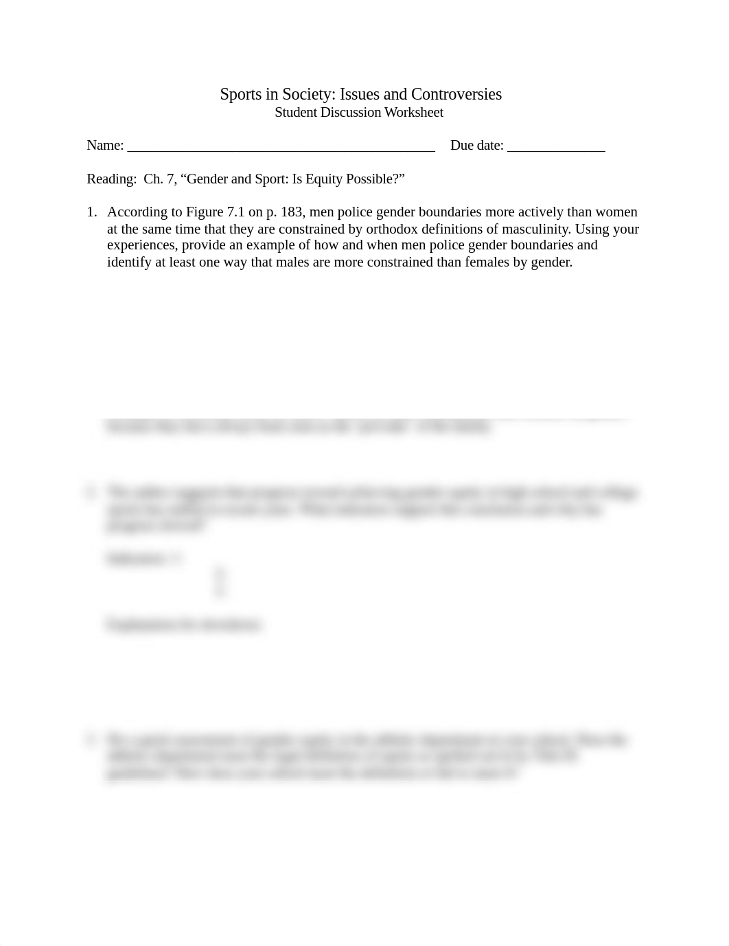 Sports in Society Chapter 7 Discussion Questions.docx_djyzxhaydhd_page1