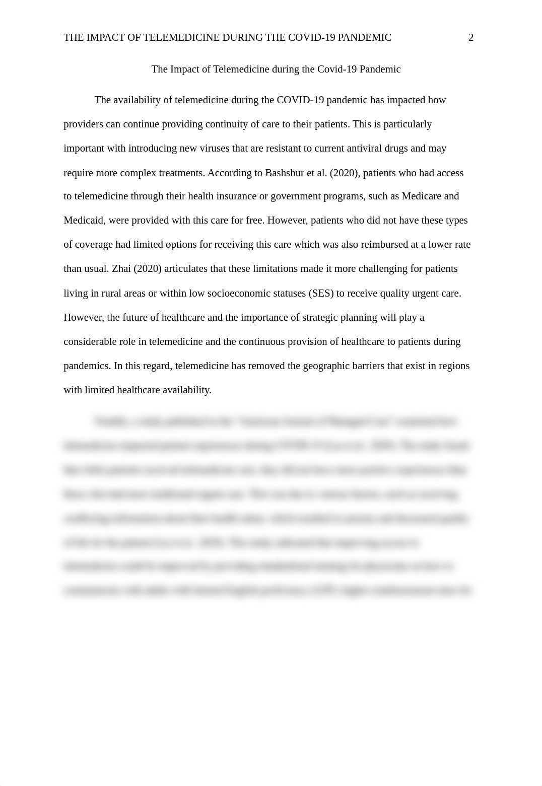 The Impact of Telemedicine during the Covid-19 Pandemic.docx_djz16my43pl_page2