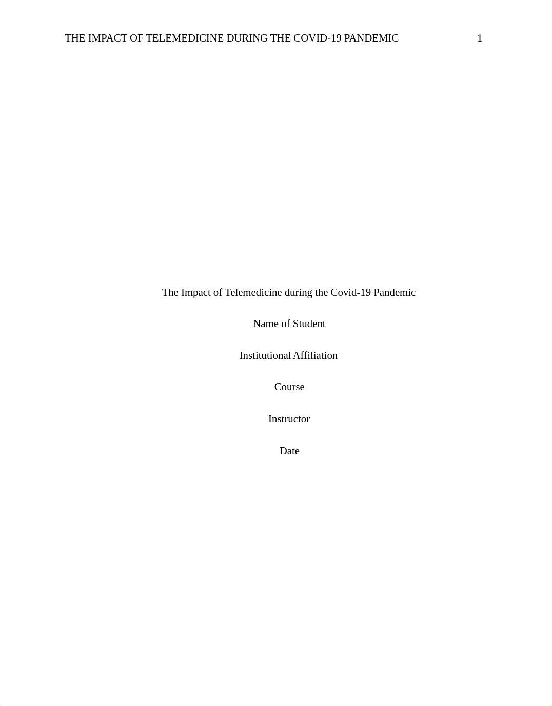 The Impact of Telemedicine during the Covid-19 Pandemic.docx_djz16my43pl_page1