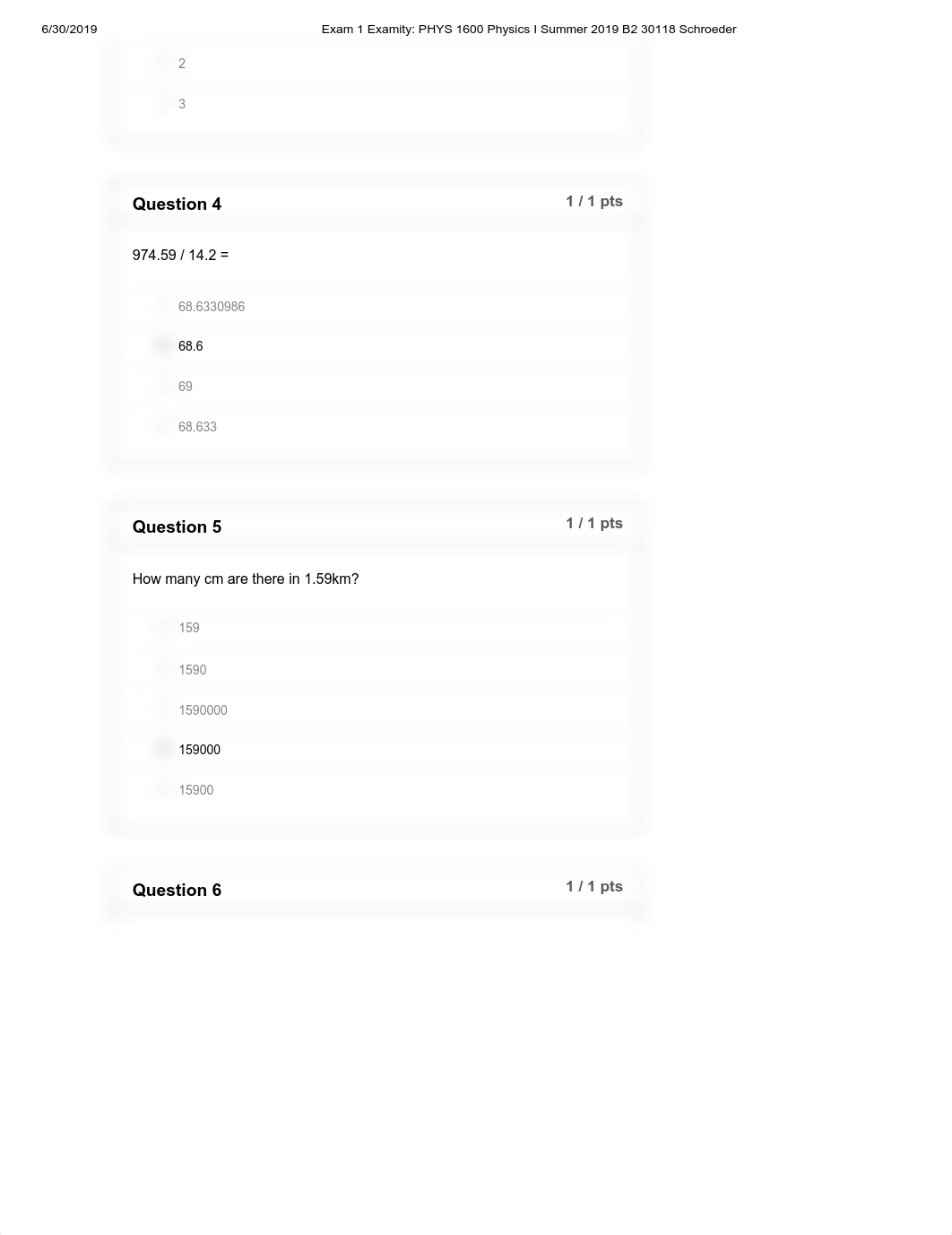 Exam 1 Examity_ PHYS 1600 Physics I Summer 2019 B2 30118 Schroeder.pdf_djz345iijby_page3