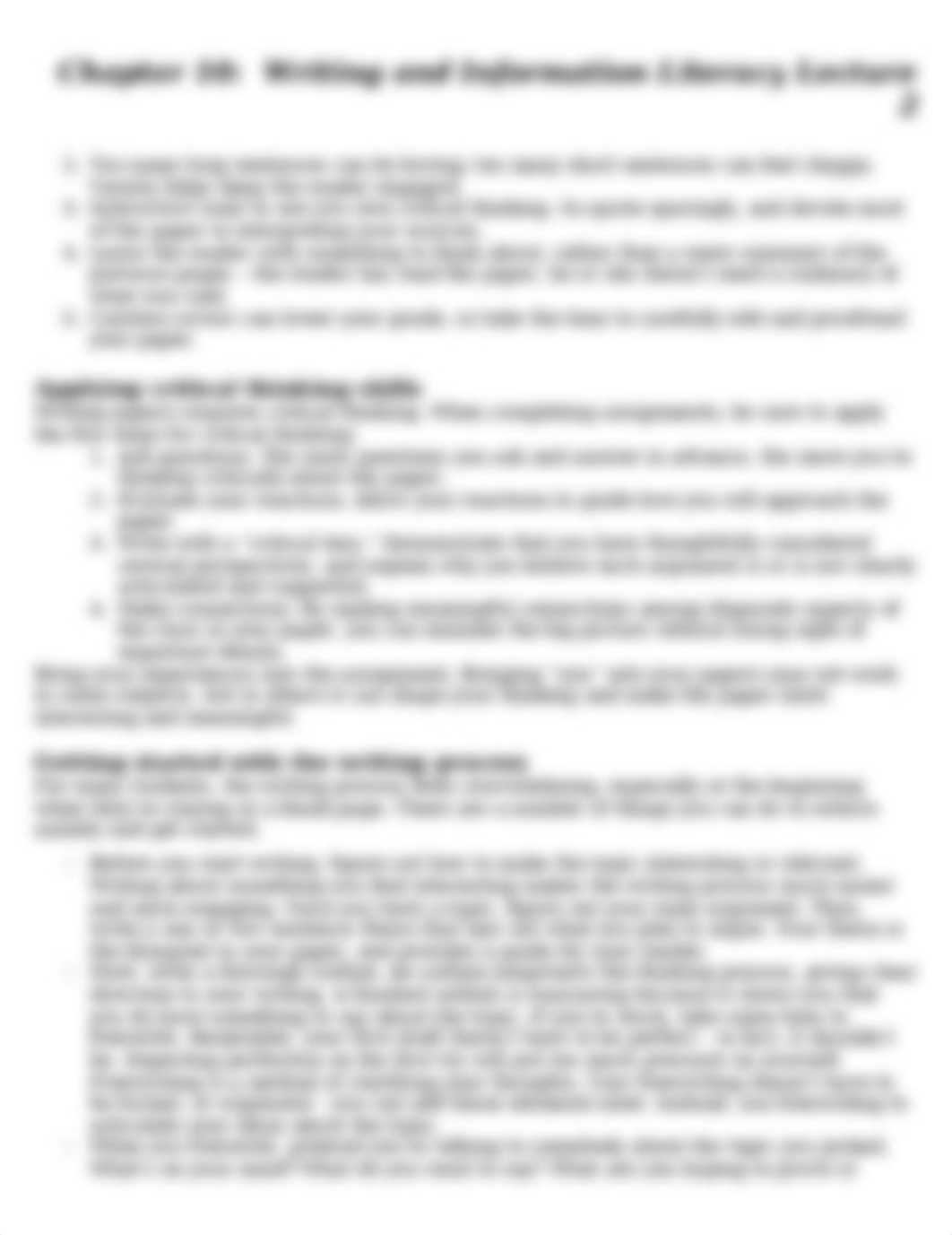 Chapter 10 Writing and Information Literacy Lecture.docx_djz3igi756m_page2