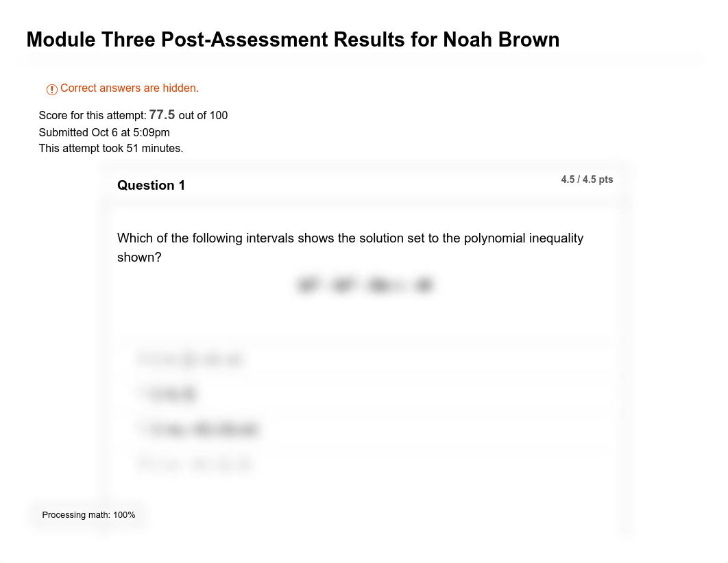 Noah Brown's Quiz History_ Module Three Post-Assessment.pdf_djz7vba74l8_page1