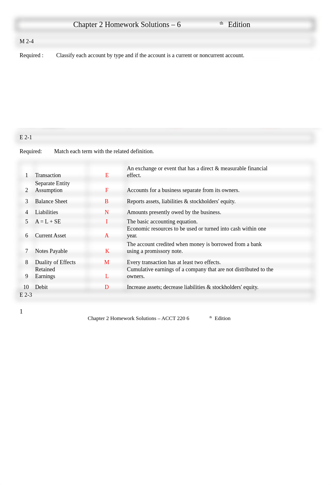 Homework Ch 2 Solutions Updated ACCT 220 6th Ed.docx_djzjebig2mr_page1