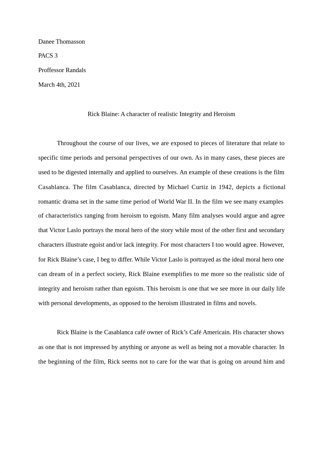 Casablanca Essay.docx_djzjtlxapzz_page1