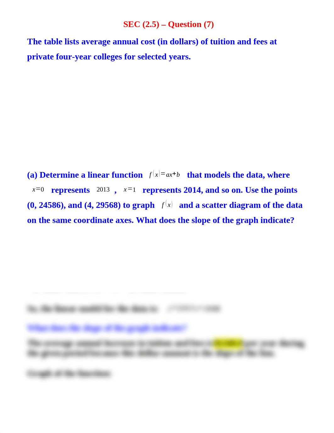 SEC (2.5) Finding the Linear Regression.docx_djzo0k2dbdo_page1