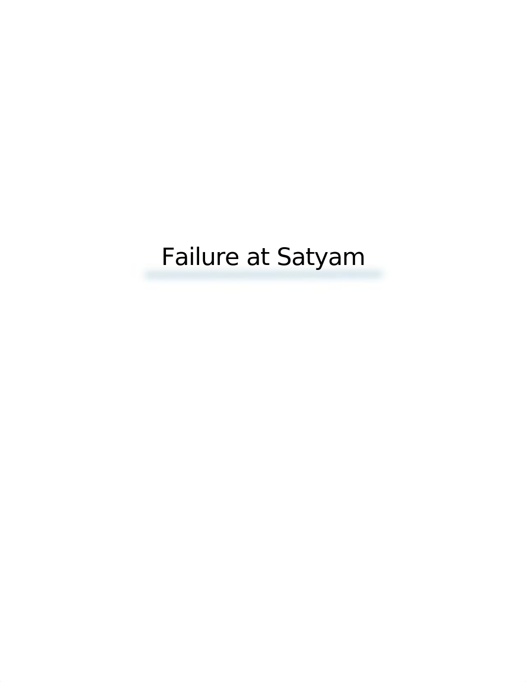 Failure at Satyam.docx_djzrgh02smm_page1