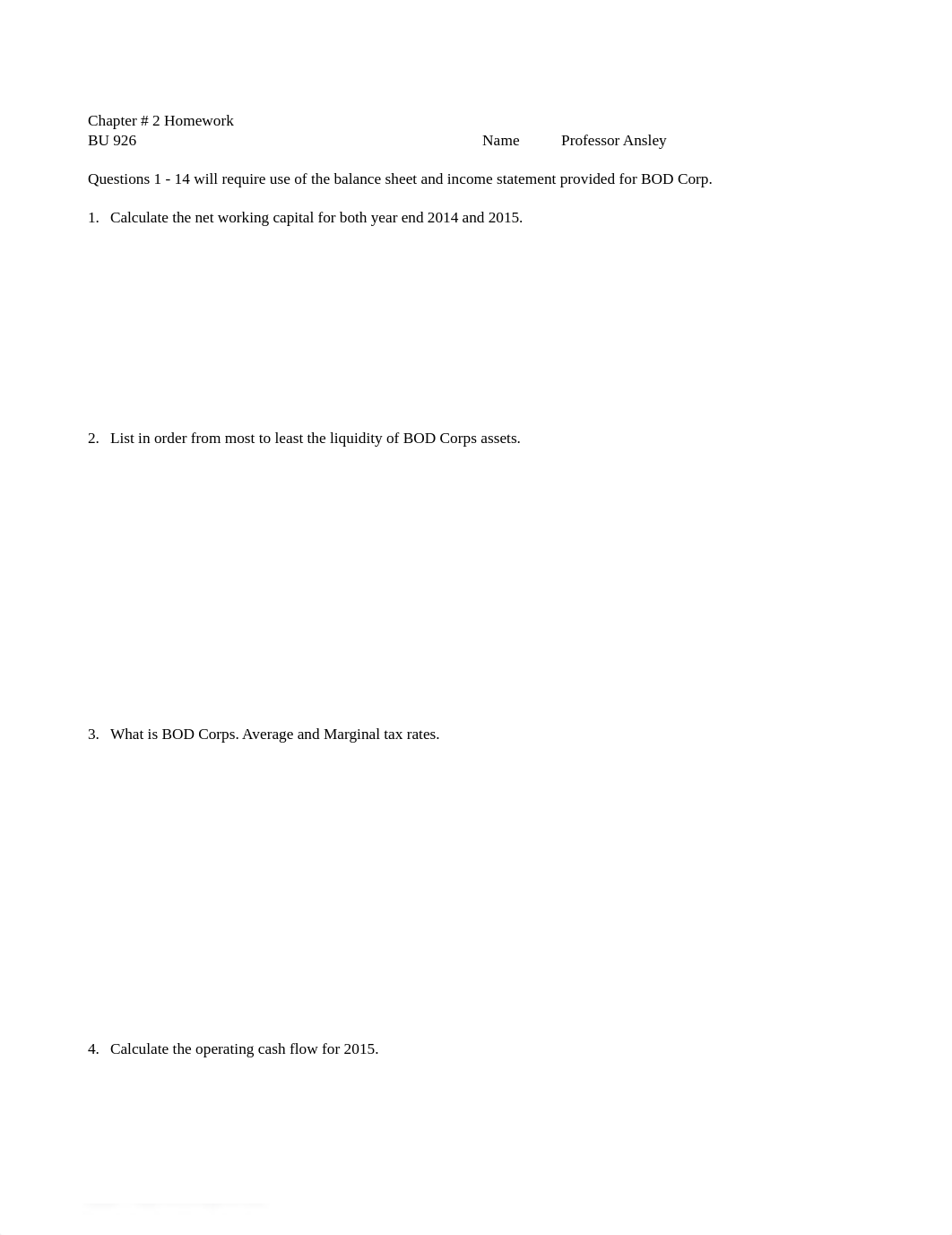 Chapter 1 & 2 Homework (Answers)_dk020fv1x69_page1