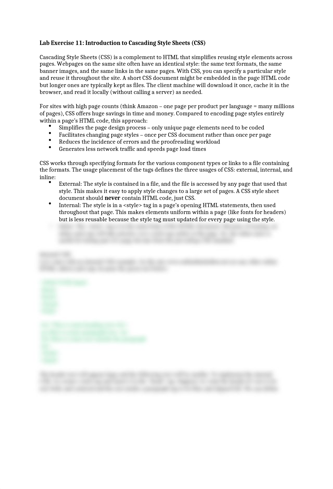 Lab Exercise 11 Cascading Style Sheets v1.1.docx_dk07nmptz7r_page1
