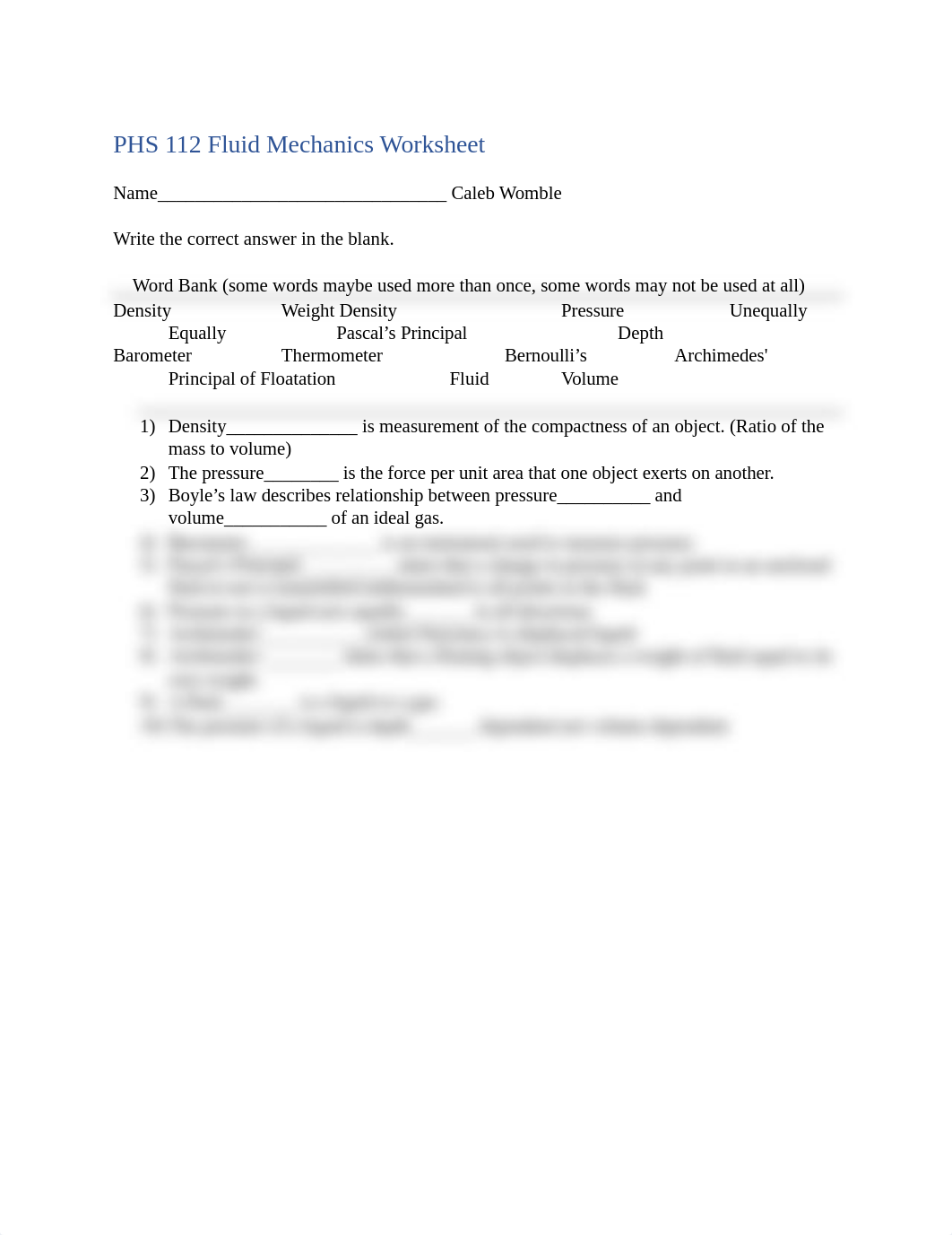 PHS 112 Fluid Mechanics Worksheet (1).docx_dk0d9eh7hes_page1