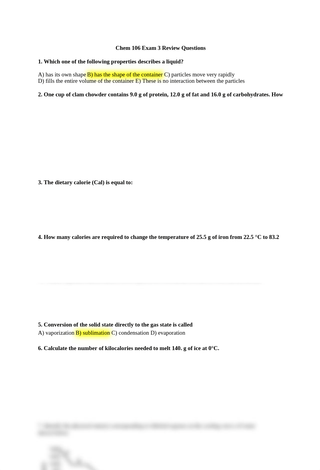 Chem 106 Exam 3 Review Questions with sol.docx_dk0hiclbyzz_page1