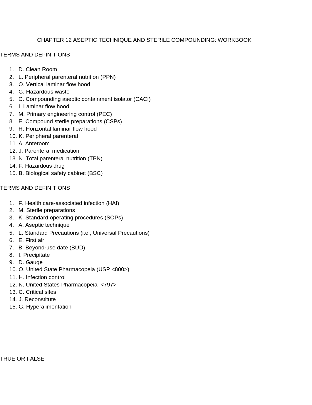 CHAPTER 12 ASEPTIC TECHNIQUE AND STERILE COMPOUNDING_ WORKBOOK.docx_dk0mhv20bkb_page1