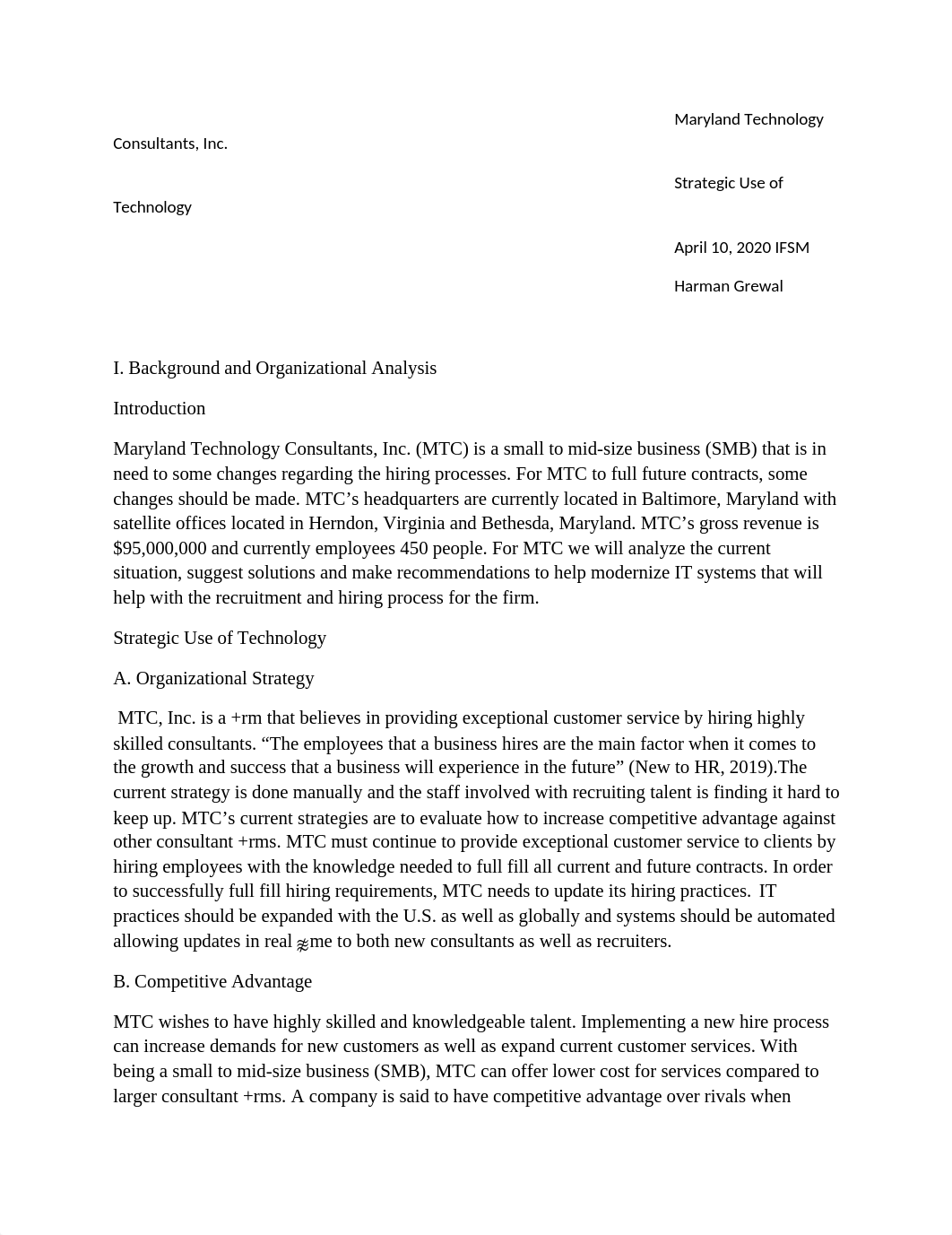 Maryland Technology Consultants IFSM 300 Assignment 2.docx_dk10iaoe8w8_page1