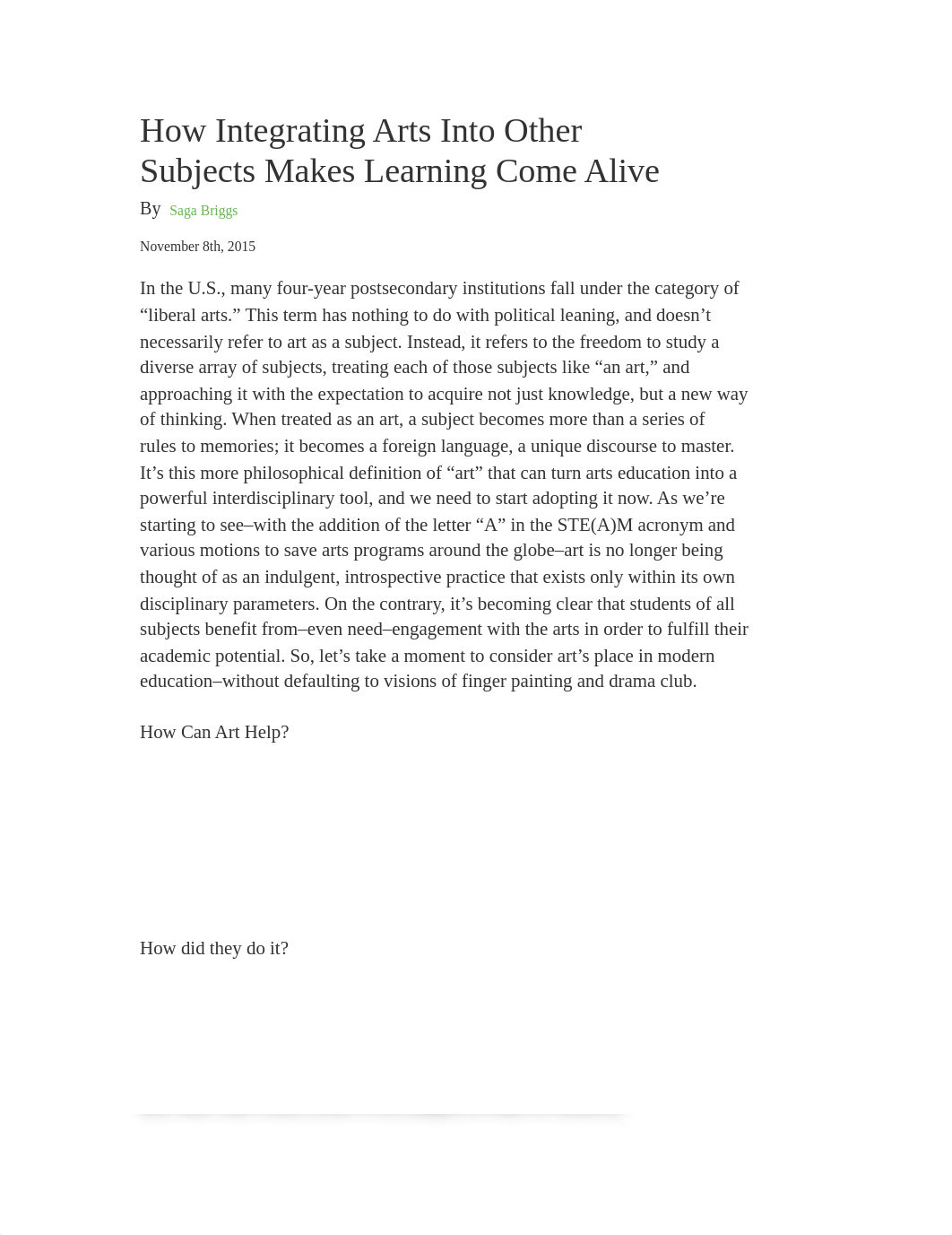 How Integrating Arts Into Other Subjects Makes Learning Come Alive_dk15gl5zgzz_page1