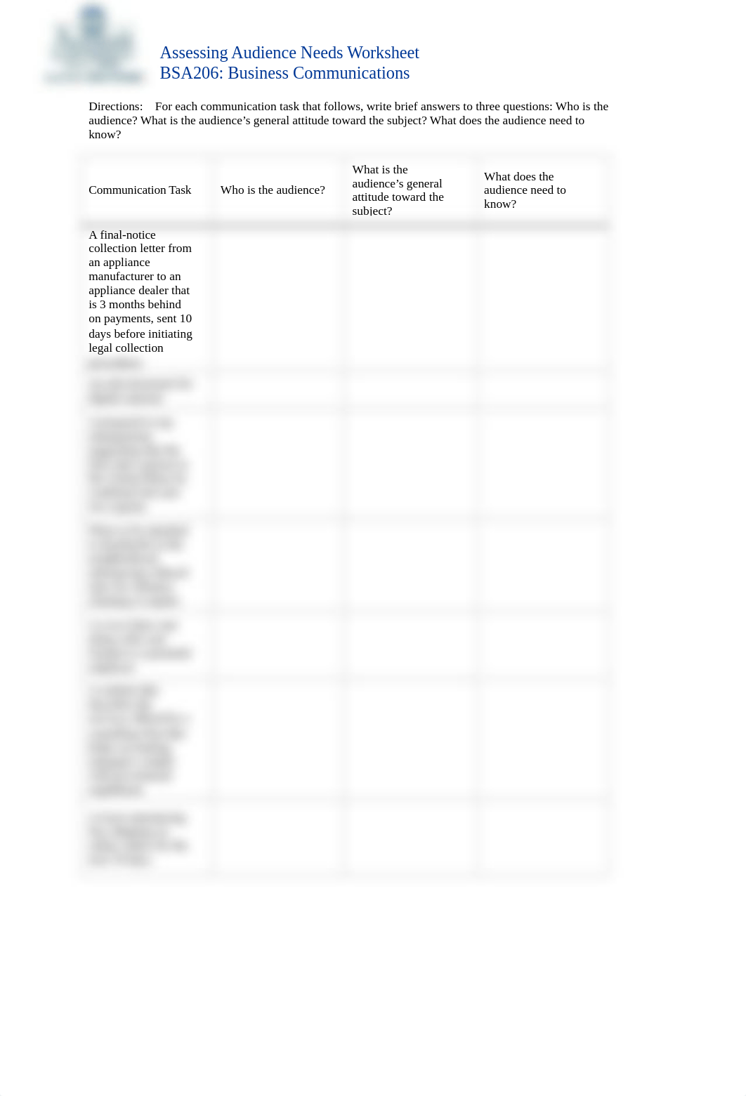 BSA206 assessing audience needs worksheet_dk1eu3sjzbt_page1