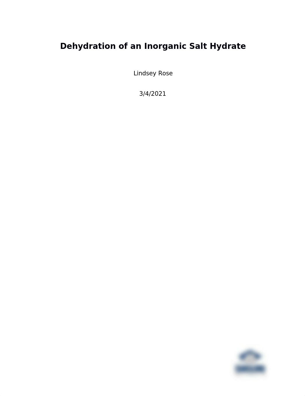 580362 Dehydration of a Hydrate Lab Report Q.docx_dk1nlb1rkbm_page1