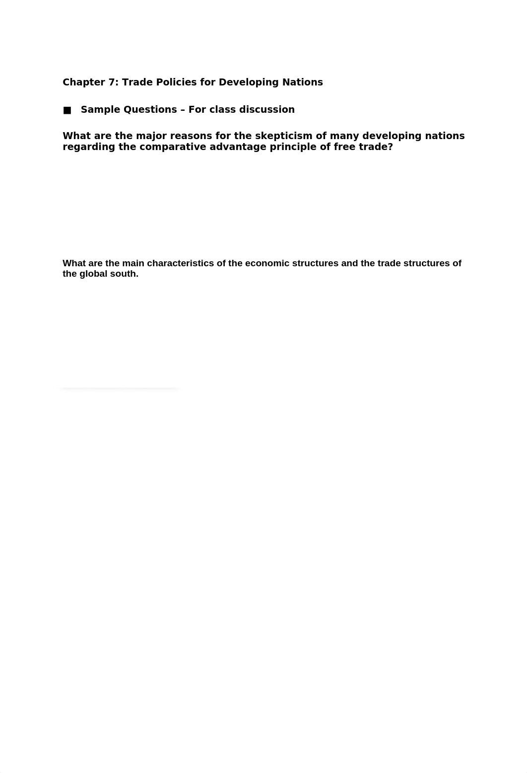 Practice Questions, chapter 7 Trade Policies for LDC_dk1yhtlfjdv_page1