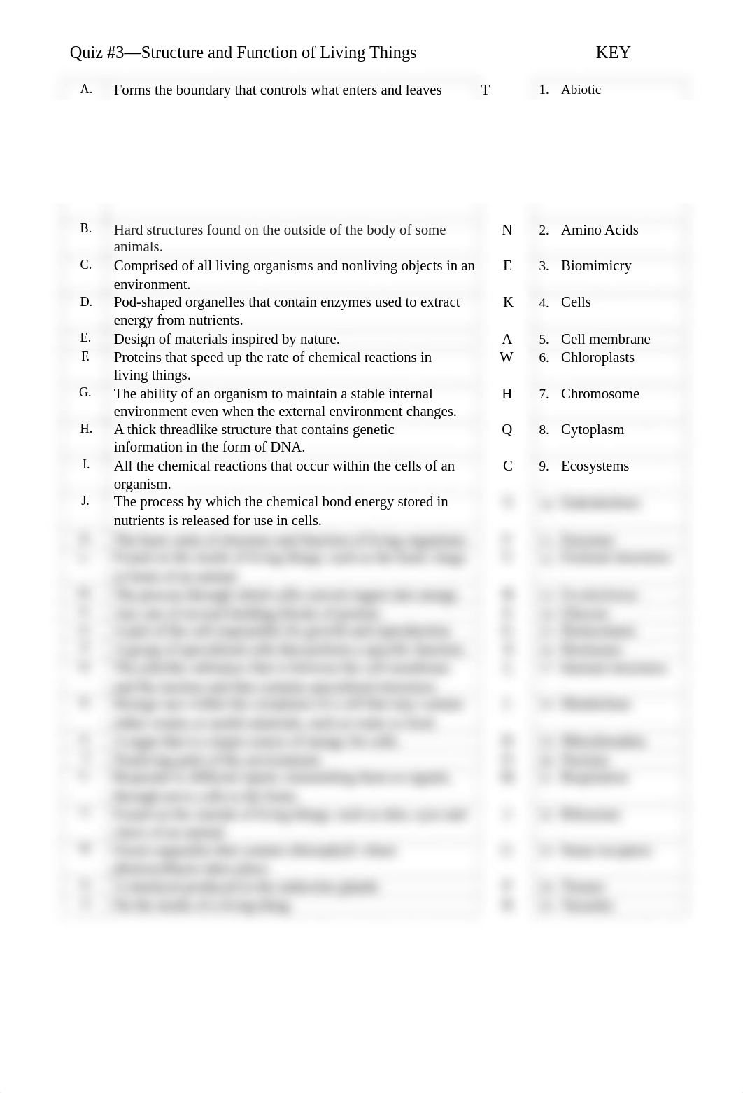 Structure and Function of Living Things Quiz-Answer KEY.docx_dk20u48di5v_page1