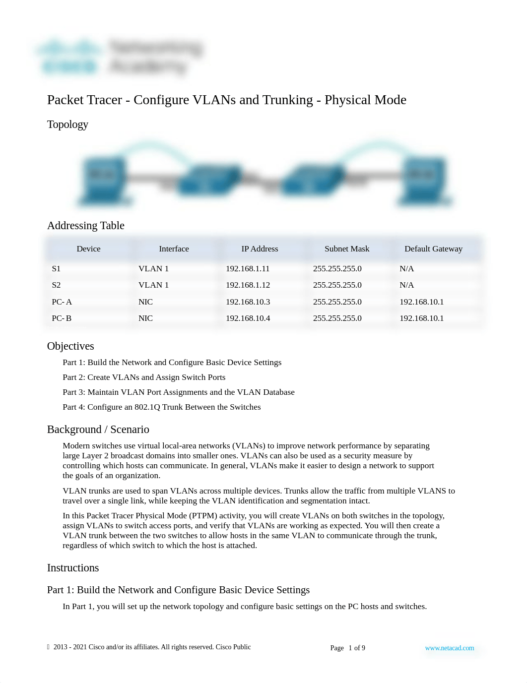 3.4.6-Packet-Tracer Configure-Vlans-Trunking Phy-Mode.docx_dk2dg9p47hj_page1