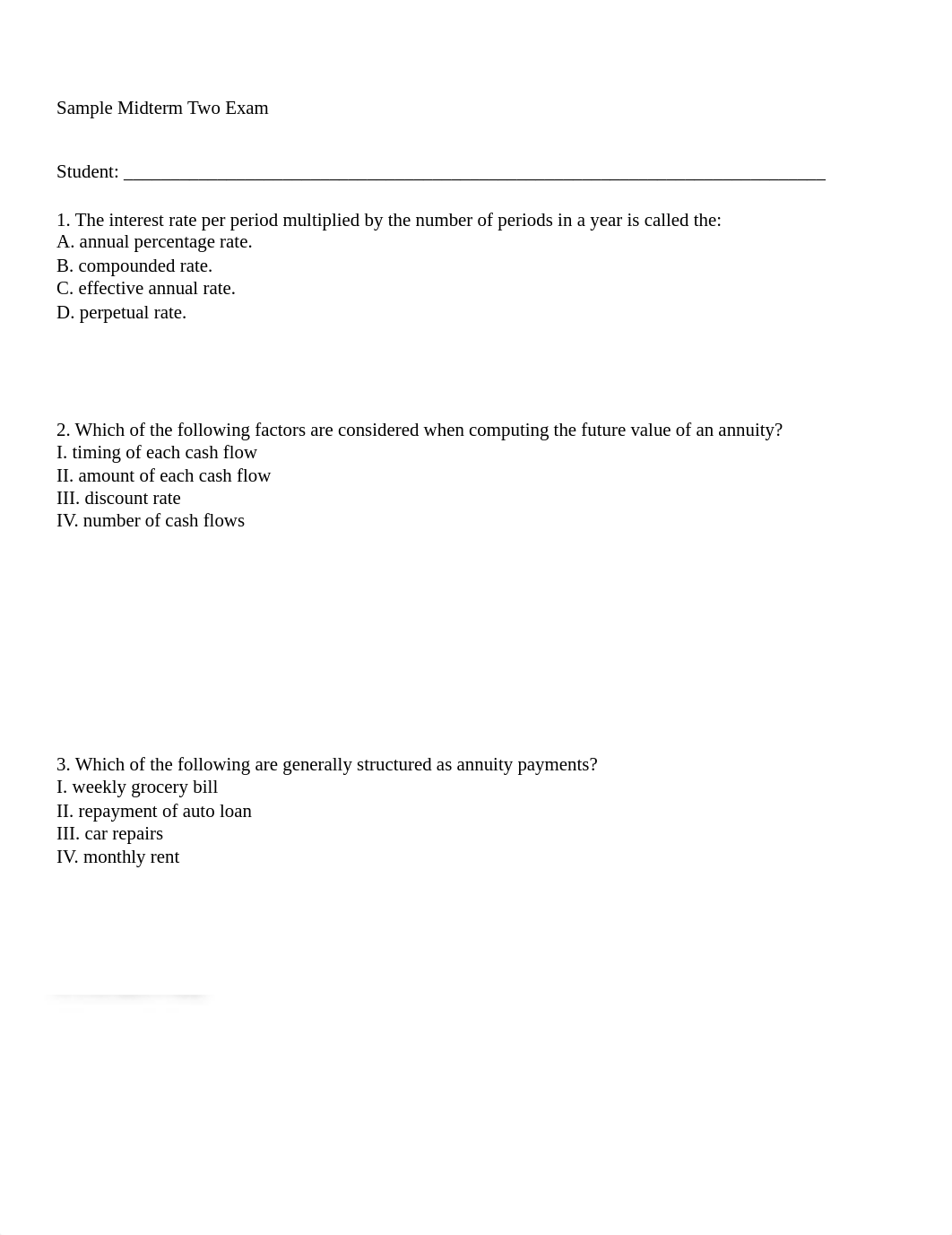 FIN303 Exam Two Sample Questions.pdf_dk2gxd71v7r_page1