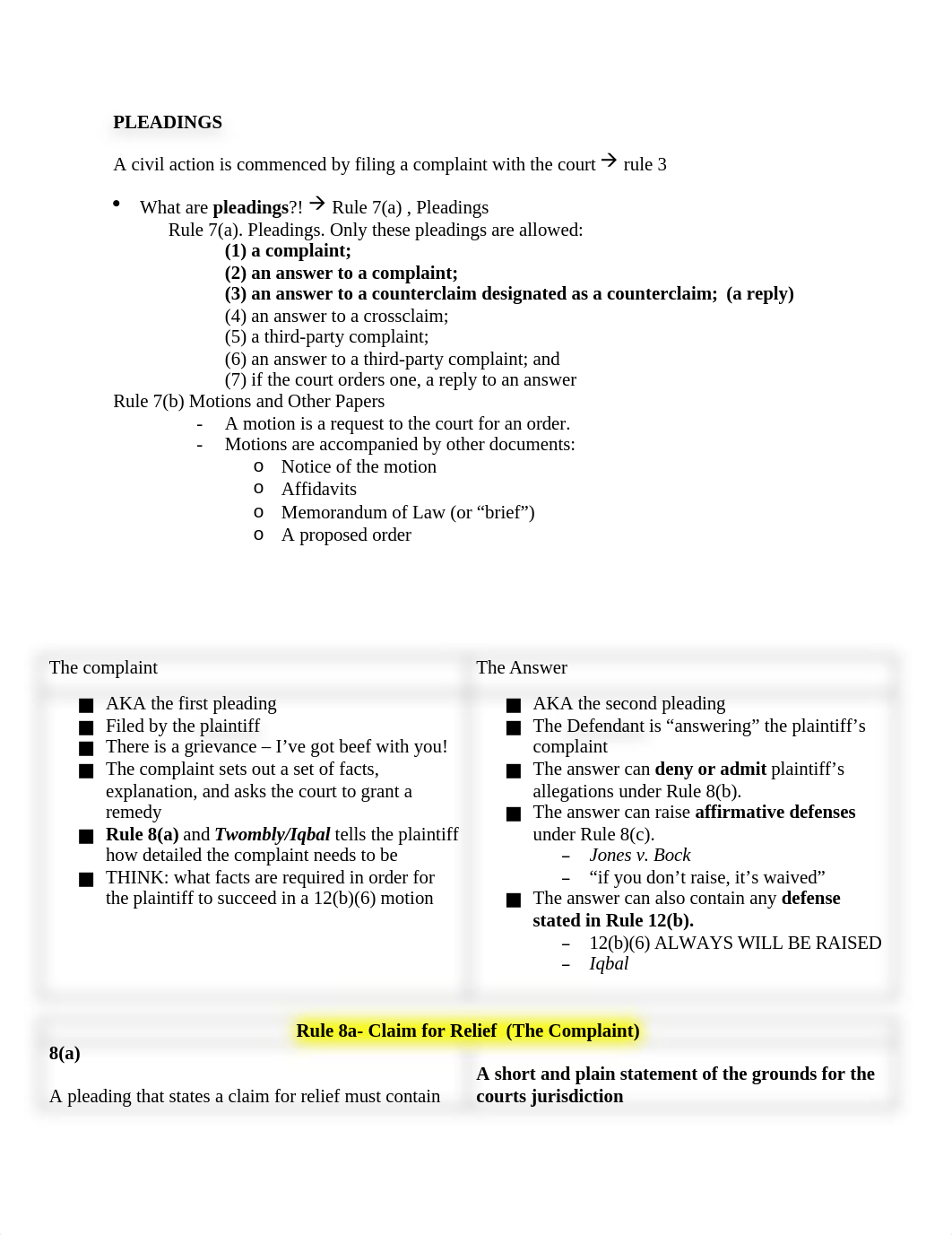 Civil procedure Pleadings chart.docx_dk2r6mbacn8_page1