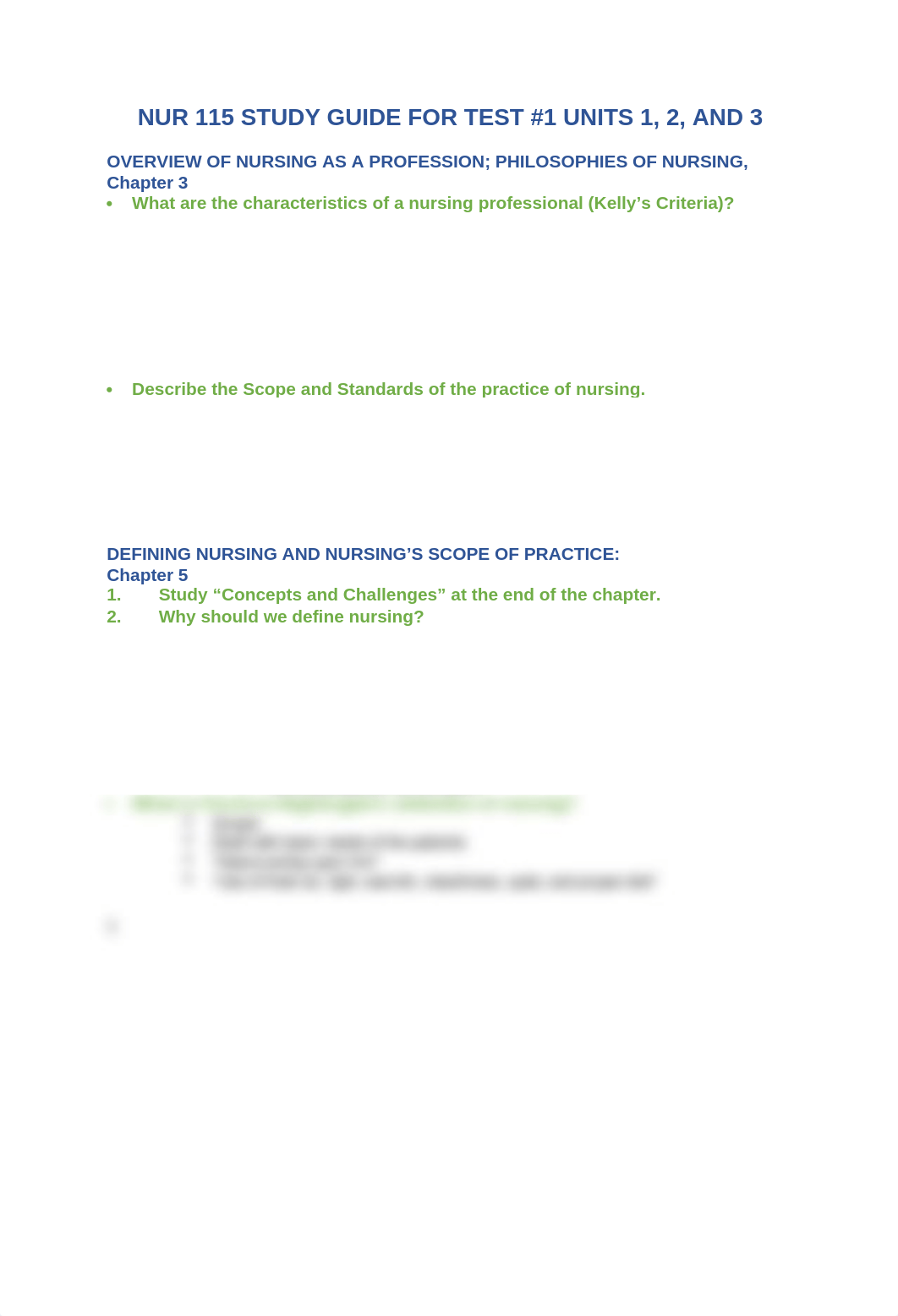 NUR 115 STUDY GUIDE FOR TEST 1.docx_dk30sq32ua3_page1
