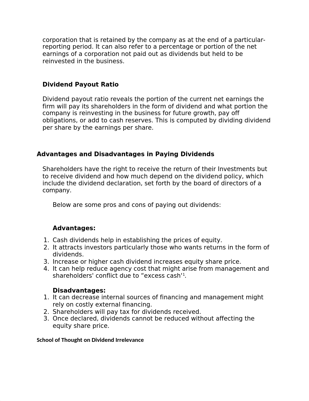 Chapter 9 - Dividends, Share Repurchase, and other Payouts .docx_dk34xf8dja5_page2