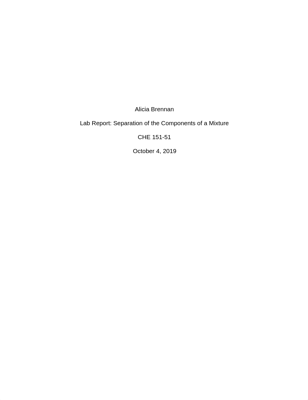 Separation of the Components of a Mixture - Lab Report_dk35bp25q6q_page1