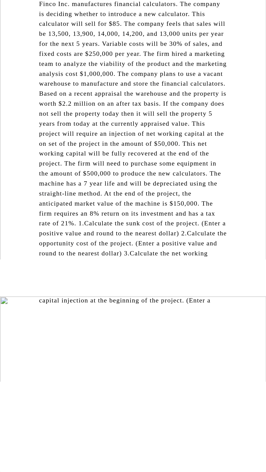 Finco Inc. manufactures financial calculators. The company is decidi.docx_dk39fae5v86_page2