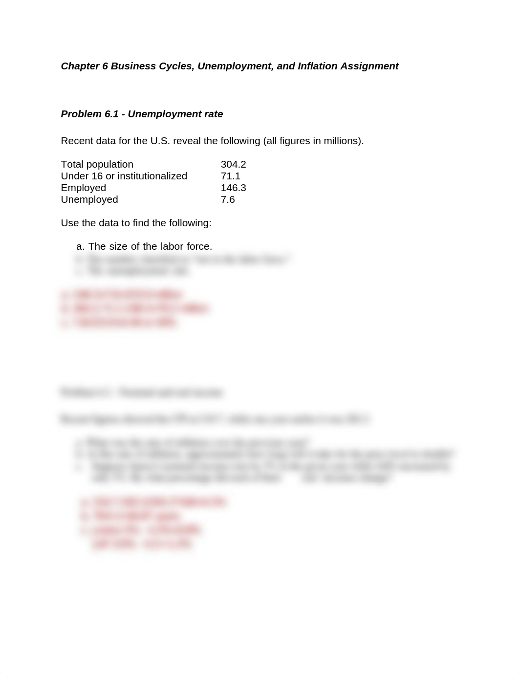 Chapter 6 Business Cycles, Unemployment, and Inflation Assignment_dk3gwypz3t7_page1