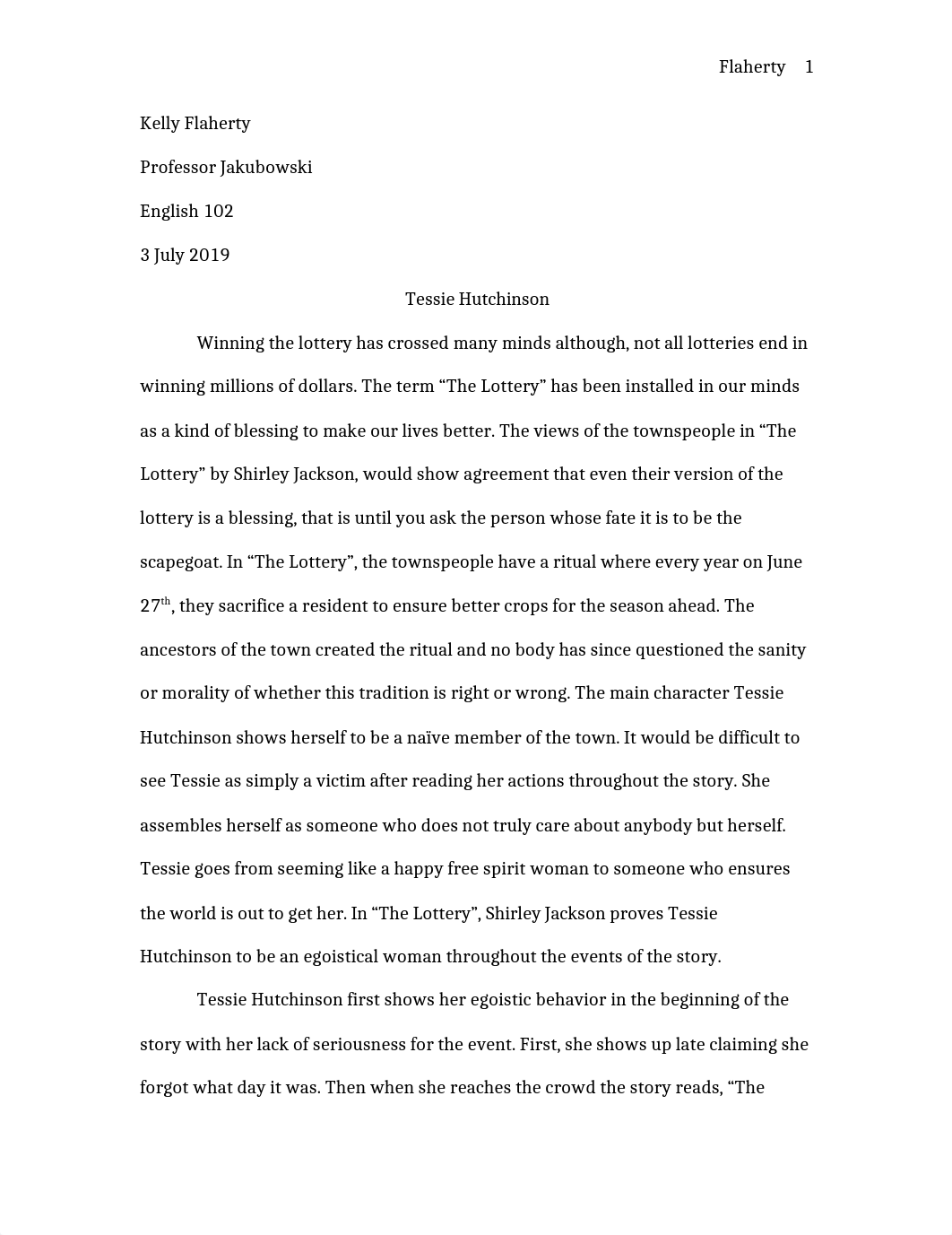 The Lottery Research Paper.docx_dk455blvjb8_page1