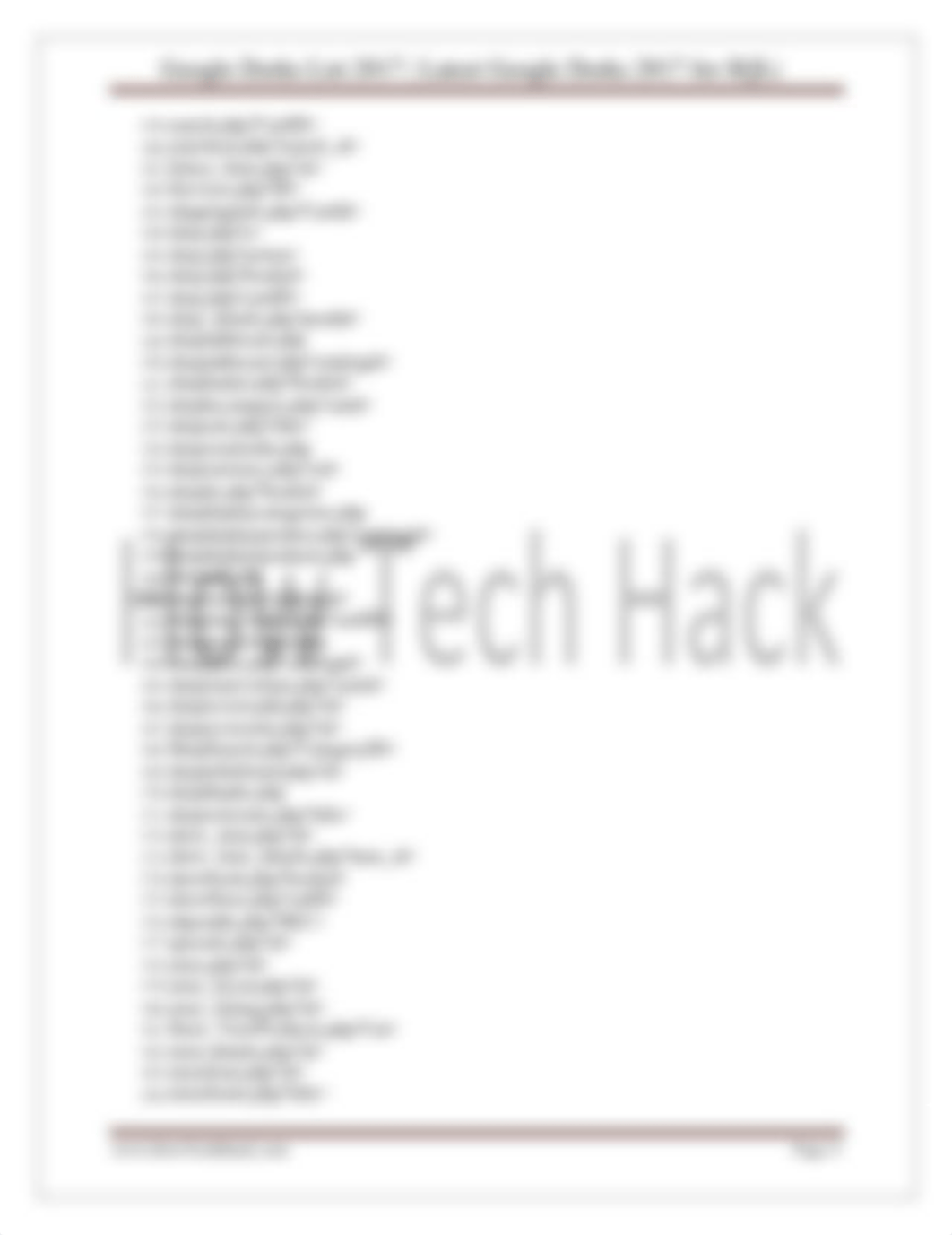 Google Dorks List 2017 - HowTechHack.pdf_dk4qe4rl6io_page4