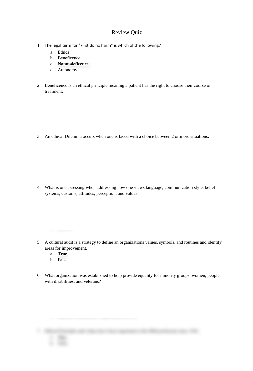 HIMT 1100 - Chapter 21 Review Quiz - Corrected.docx_dk4x1irskjh_page1