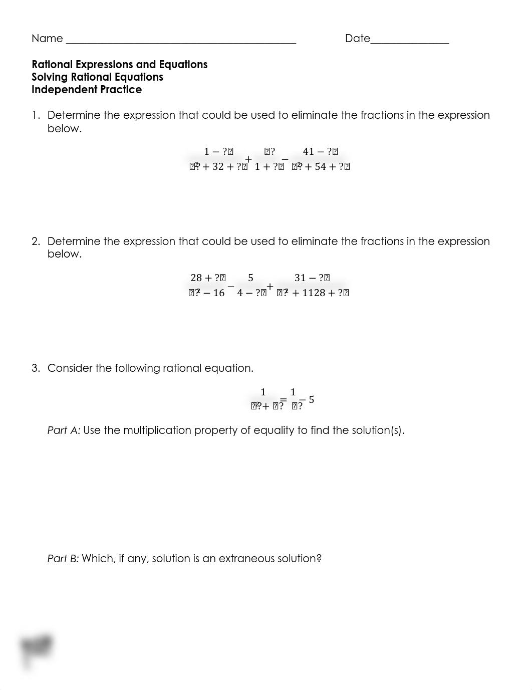 AN - 7.2 - Solving Rational Equations - IP_dk4ys8y3968_page1