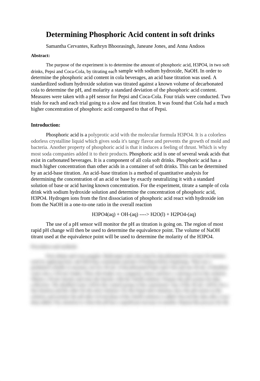 Determining Phosphoric Acid Content in Soft Drinks.docx_dk5otrr0rne_page1