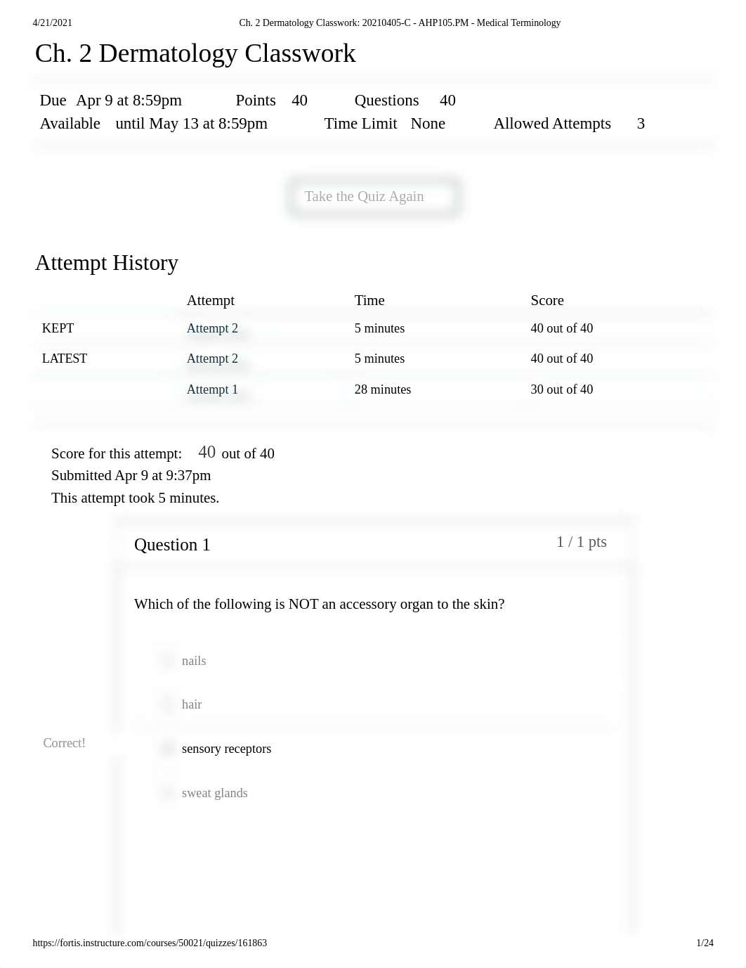 Ch. 2 Dermatology Classwork_Medical Terminology.pdf_dk5ung1uqza_page1