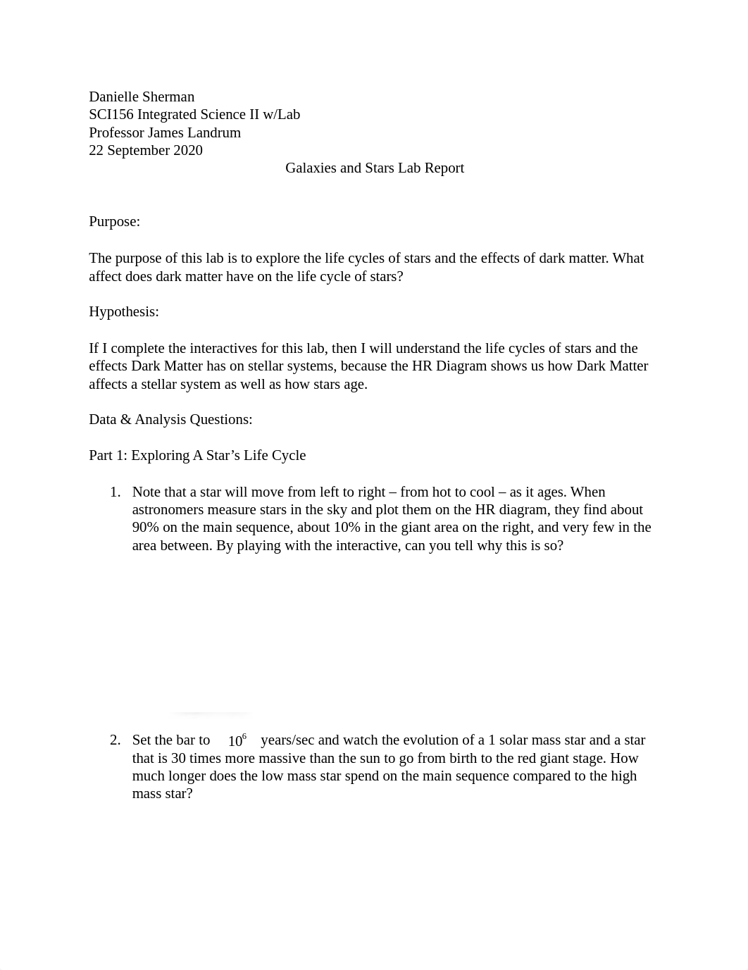 Galaxies and Stars Lab Report  - SCI156.docx_dk623b2h2sz_page1