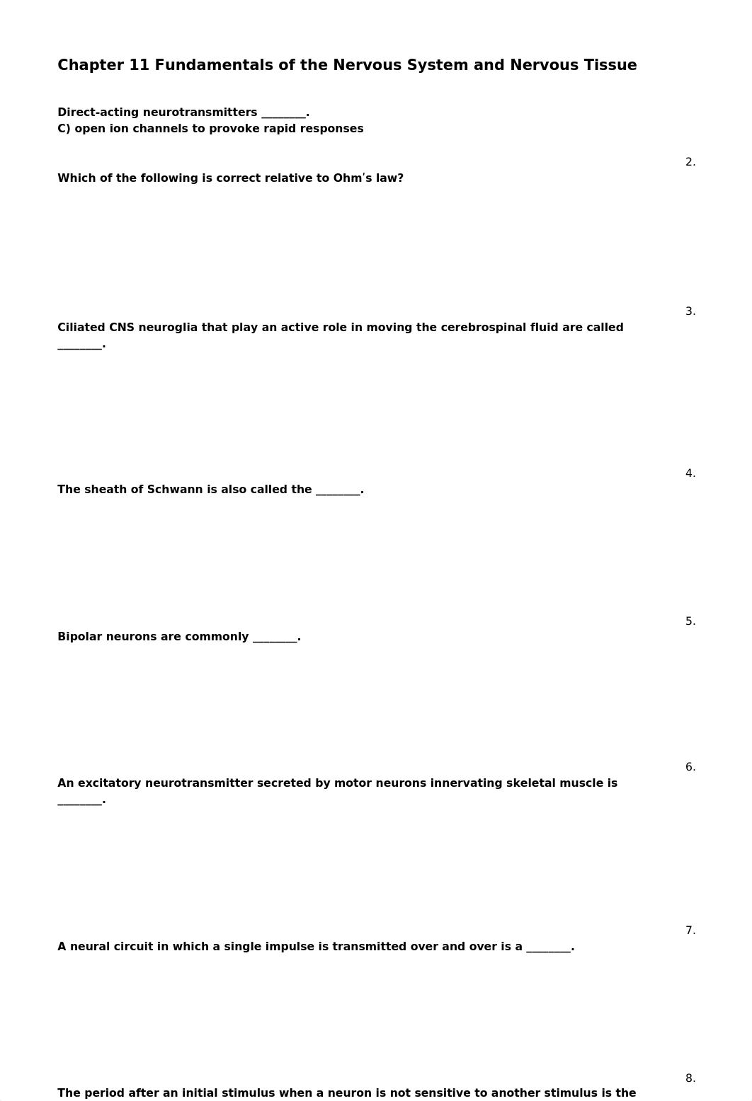 Chapter 11 Fundamentals of the Nervous System and Nervous Tissue_dk682dwuecn_page1