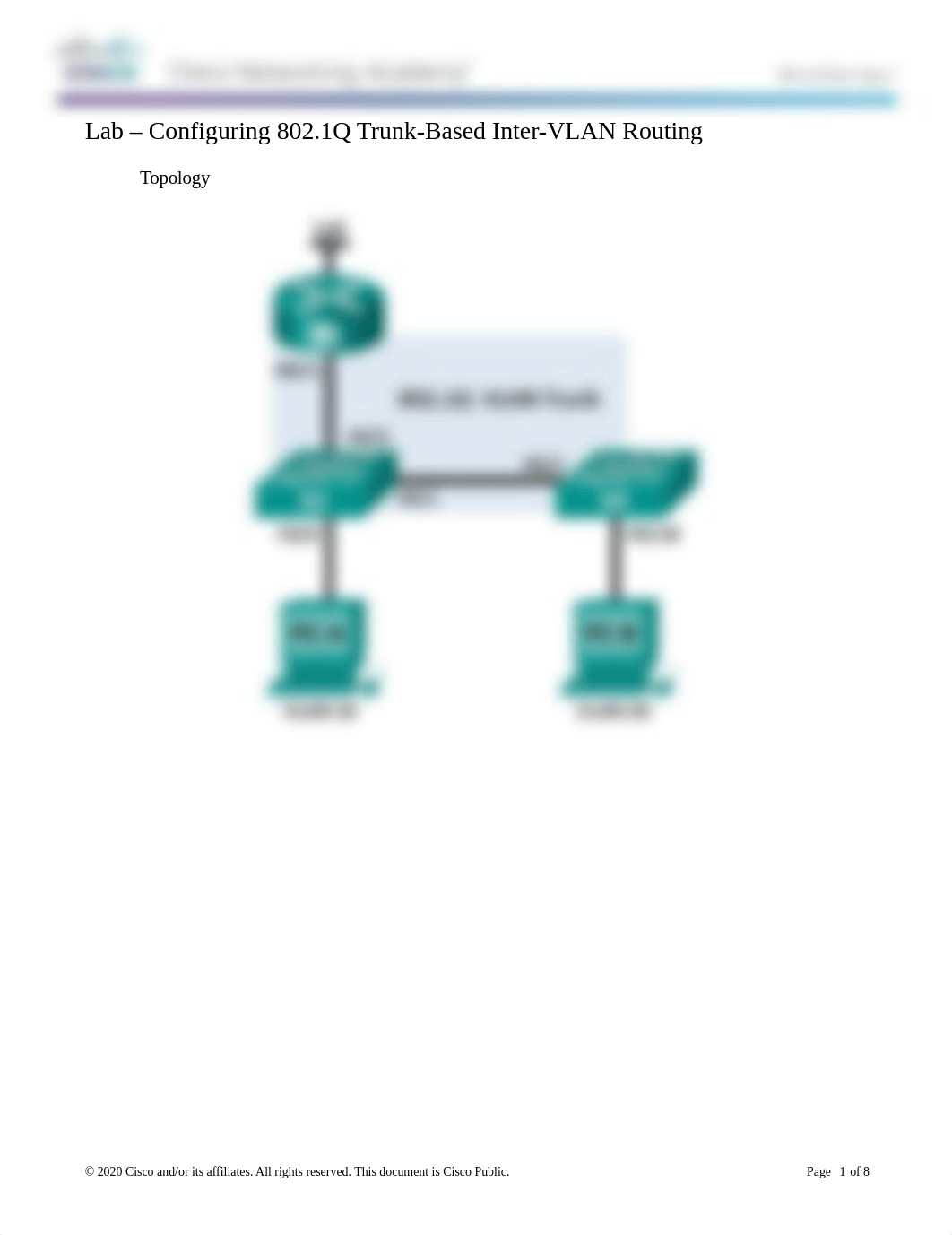 6.3.3.7 Lab - Configuring 802.1Q Trunk-Based Inter-VLAN Routing.docx_dk6bbwugqel_page1