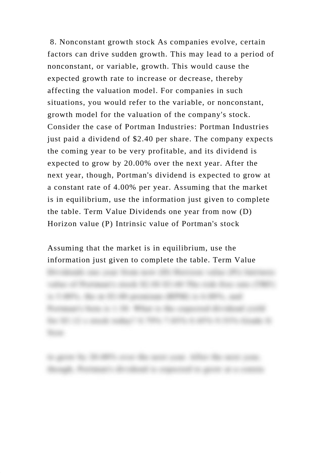 8. Nonconstant growth stock As companies evolve, certain factors can .docx_dk6hju1ksoq_page2