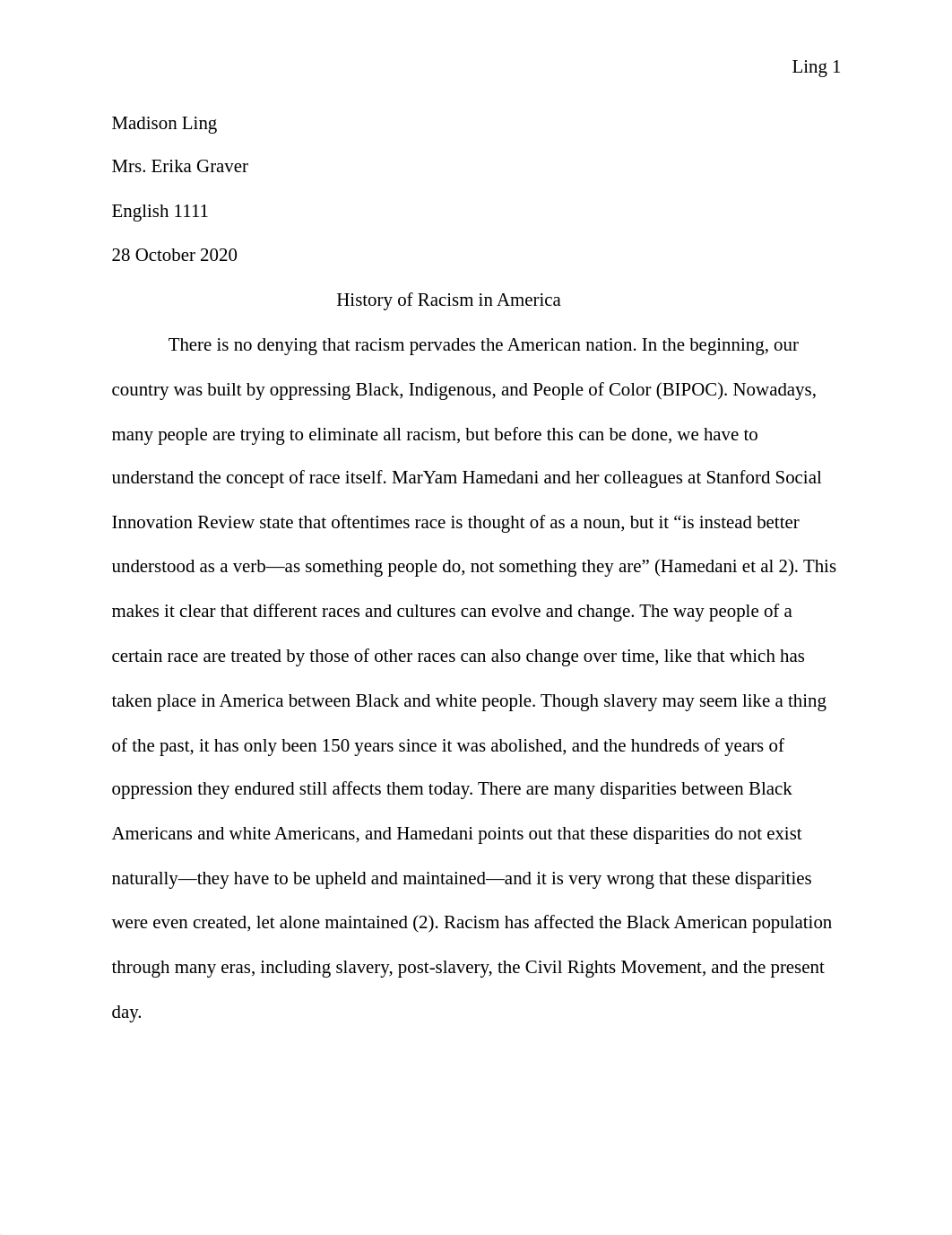 History_of_Racism_in_America_Research_Paper_Final_Draft.pdf_dk6y01ifxm3_page1