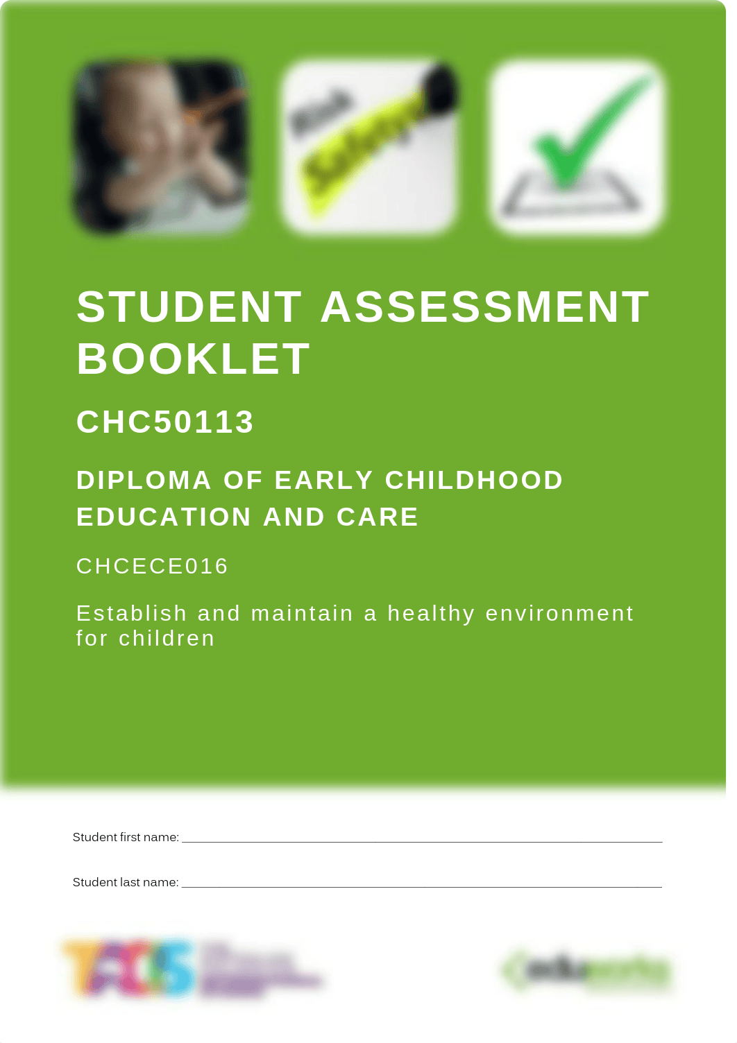 CHCECE016 Written Assessment.pdf_dk7js36his2_page1