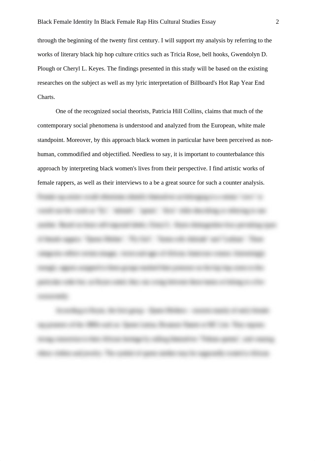 Black Female Identity In Black Female Rap Hits Cultural Studies Essay.docx_dk7kwgb4hj4_page2